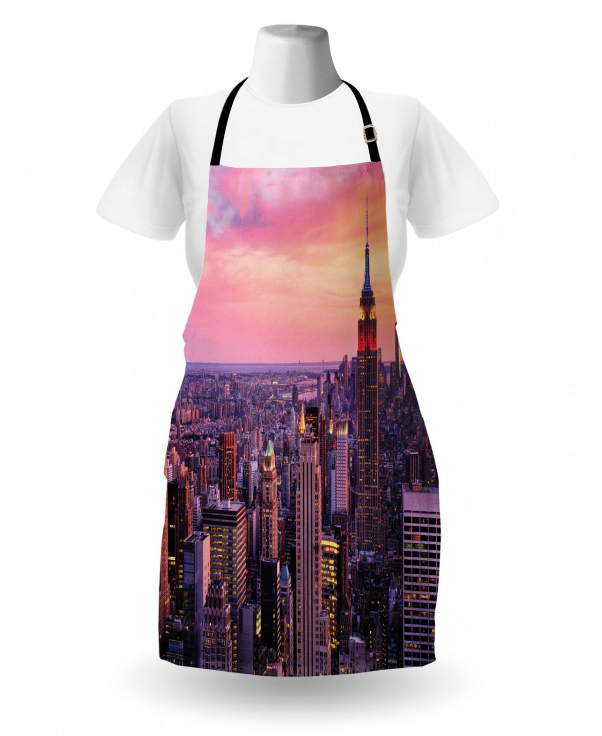 Ambesonne Cityscape Apron
