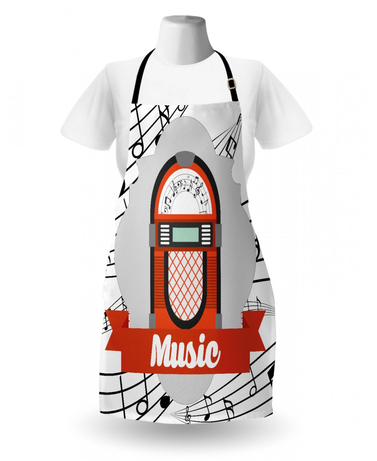 Ambesonne Jukebox Apron