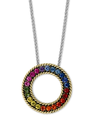 image of Effy Multi-Sapphire Circle 18