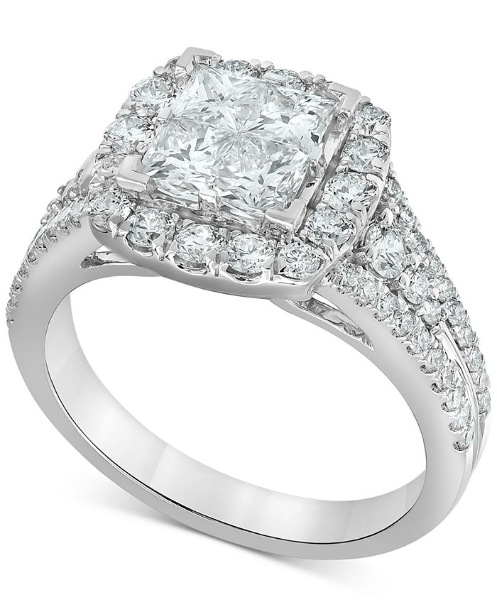 Macy's princess cut diamond ring online
