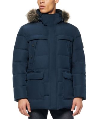 down filled parka mens