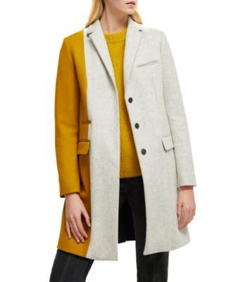 French Connection - Carmelita Colorblocked Coat