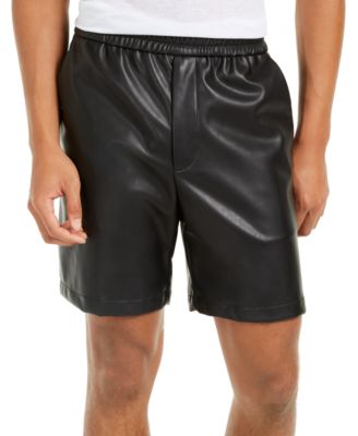 men in leather shorts