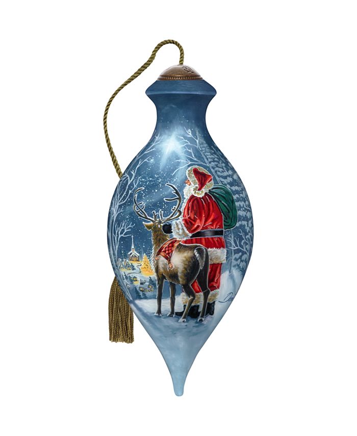 Ne'Qwa Starry Night Santa Ornament & Reviews - Shop All Holiday - Home ...