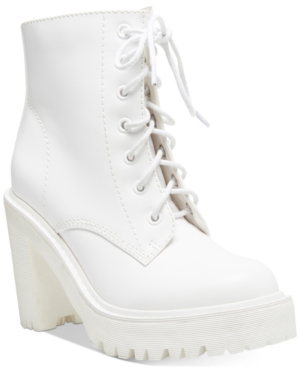 Madden Girl Archie Lug Booties.Size 9 .