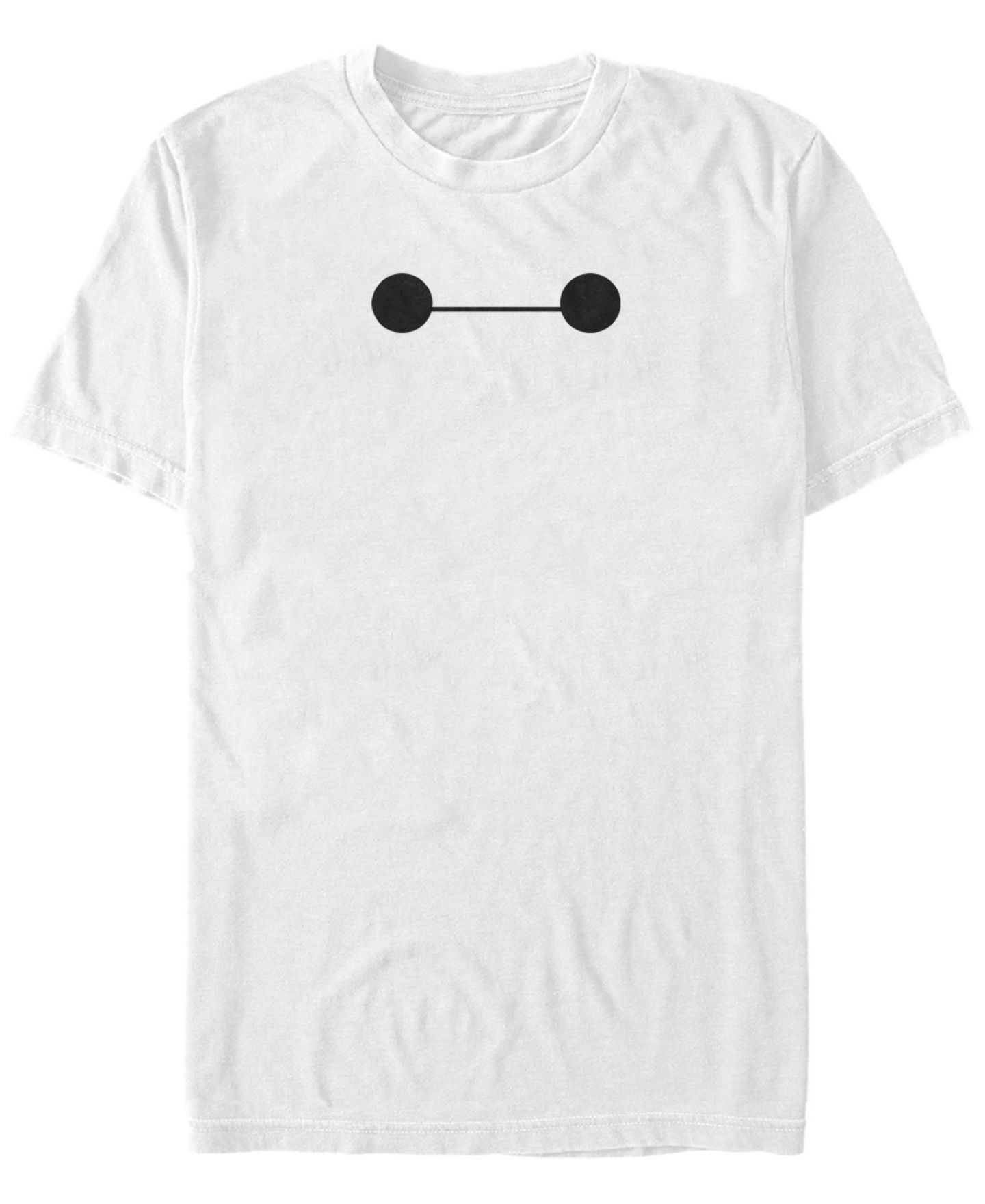 Мужская футболка Fifth Sun Disney Big Hero 6 Baymax Big Face Costume Short Sleeve T-Shirt Short Sleeve, цвет: Белый — фото 1
