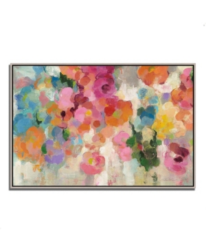 Tangletown Fine Art Colorful Garden I by Silvia Vassileva Fine Art Giclee Print on Gallery Wrap Canvas 47