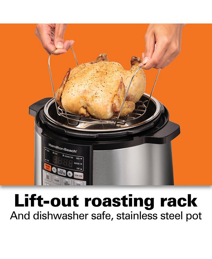 Hamilton Beach 6 Qt. MultiFunction Pressure Cooker Macy's