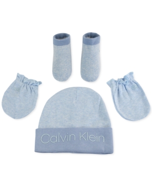 image of Calvin Klein Baby Boys Gift Set, 3 Pieces