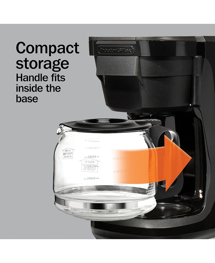Hamilton Beach Proctor Silex 12 Cup Compact Programmable Coffee Maker Macy's