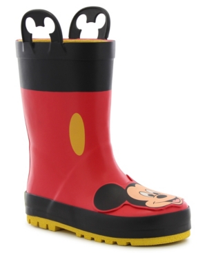 Western Chief Little Kid's and Big Kid's Mickey Mouse Rain Boot