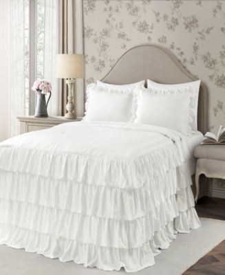 Lush Décor Allison Ruffle 3-Piece King Bedspread Set - Macy's