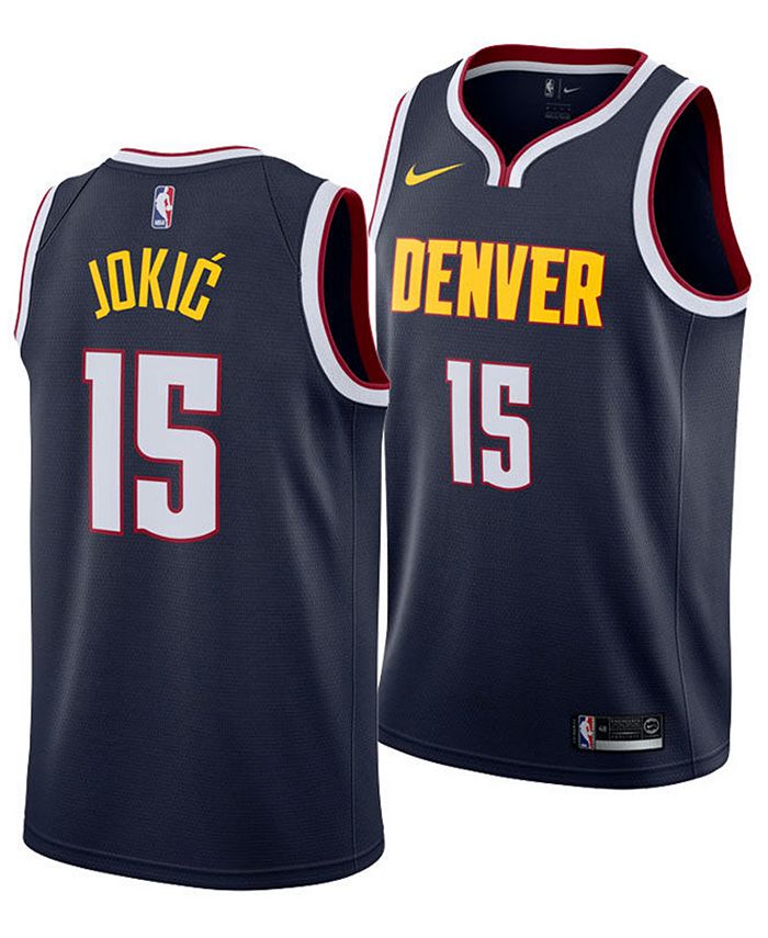 Nikola Jokic Denver Nuggets NBA adidas White Youth Jersey
