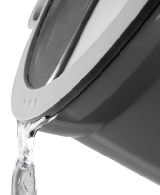 GEM 11" Nonstick Two-Handled Saute Pan 4.9Qt., Glass Lid, Gray