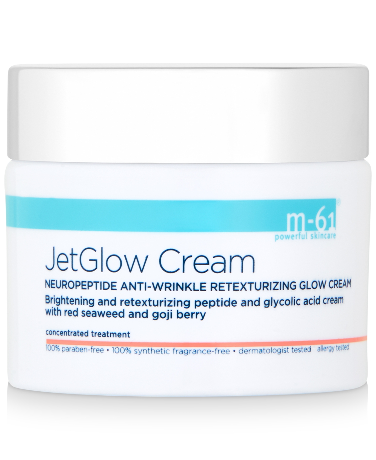 m-61 by Bluemercury JetGlow Cream Neuropeptide Anti-Wrinkle Retexturizing Glow Cream, 1.7 oz