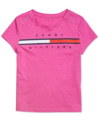 tommy adaptive signature stripe tee