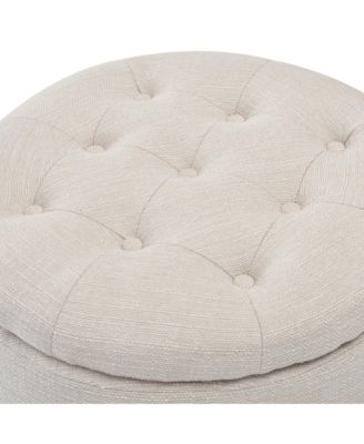 Bennett Round Storage Ottoman