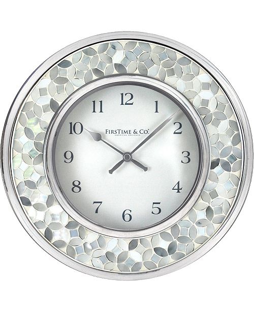 Firstime Co Arabesque Mosaic Wall Clock Reviews Clocks