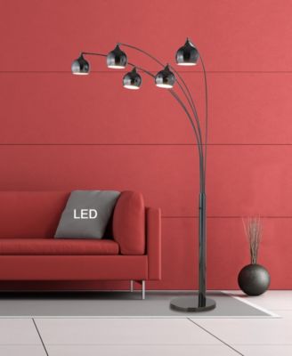 Amore 86" LED Arch Floor Lamp with Dimmer