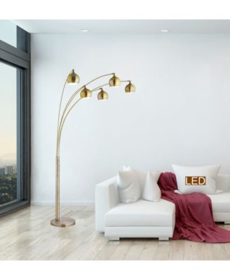 Amore 86" LED Arch Floor Lamp with Dimmer