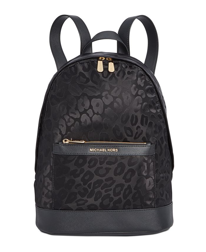 Michael Kors Leopard Nylon Backpack & Reviews - Handbags & Accessories -  Macy's