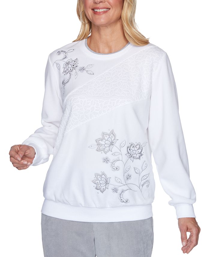 Alfred dunner sweatshirts sales