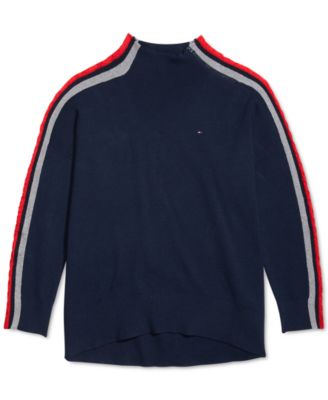 tommy hilfiger blue sweater women's