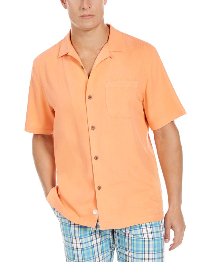 Tommy bahama men's weekend deals tropics silk shirt