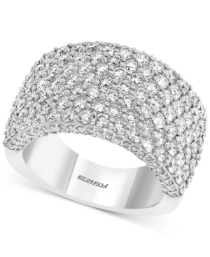 image of Limited Edition! Effy Diamond Cluster Statement Ring (3-1/2 ct. t.w.) in 14k White Gold