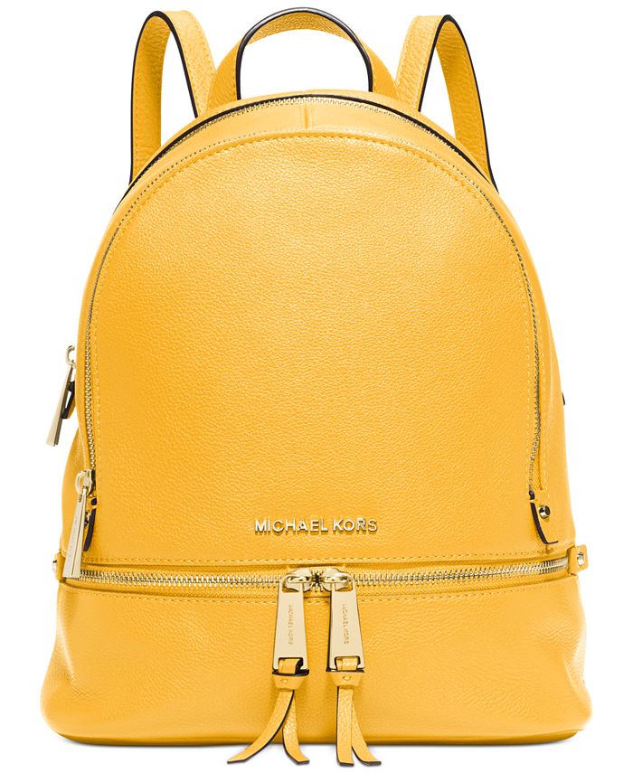 Michael Kors Rhea Zip Small Backpack - Macy's