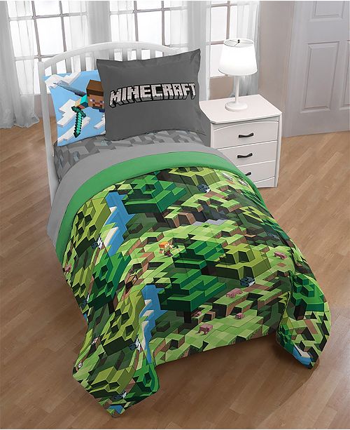 Jay Franco Minecraft Full 8 Pc Comforter Set Reviews