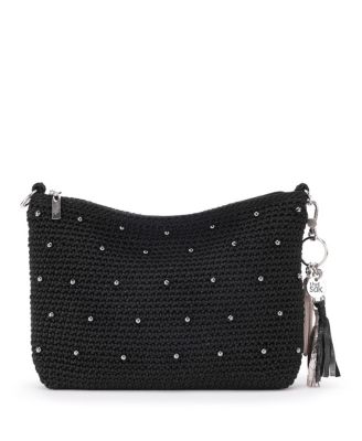 the sak casual classic crochet mini bag