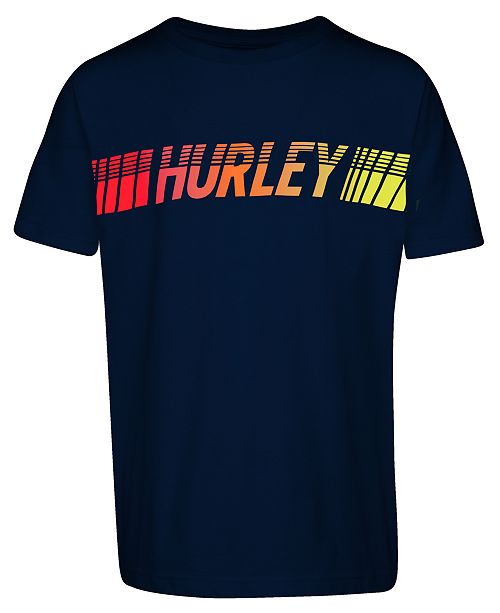 Hurley Little Boys Logo Print Cotton T Shirt Reviews Shirts