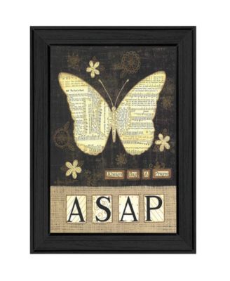 Always Say a Prayer By Annie LaPoint, Printed Wall Art, Ready to hang, Black Frame, 15" x 19"