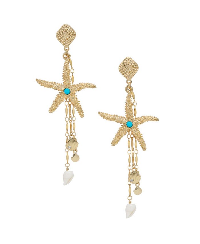 ETTIKA Starfish Seeker Drop Earrings - Macy's