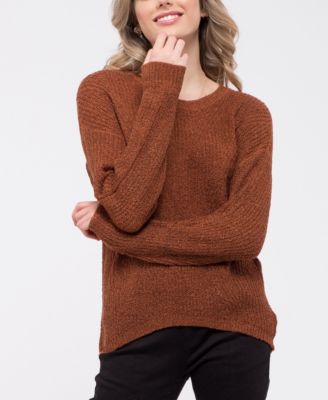 rust sweater womens