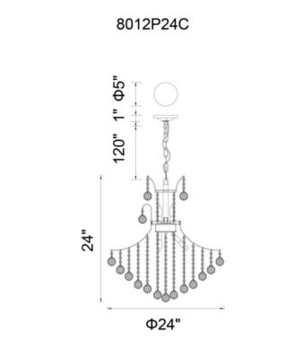 Princess 10 Light Chandelier