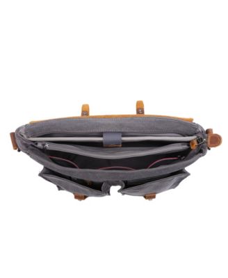 Hudson Canvas Messenger Bag