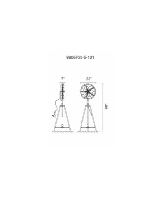 Pamela 5 Light Floor Lamp