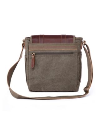 Turtle Ridge 4-Pocket Canvas Crossbody Bag