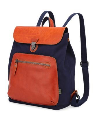 Valley Trail Coated Canvas Backpack