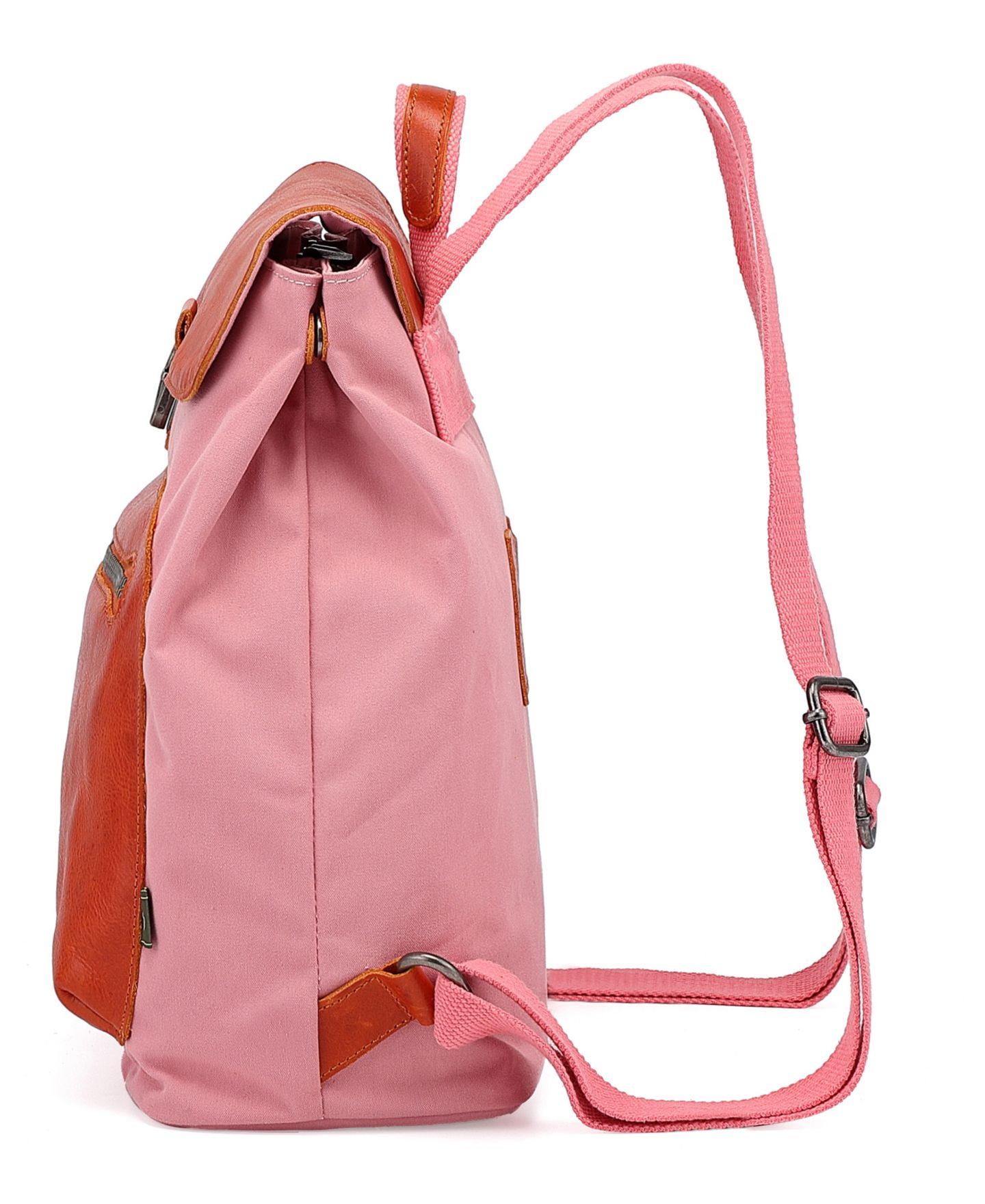 Рюкзак TSD BRAND Valley Trail Coated Canvas, цвет: Розовый — фото 3