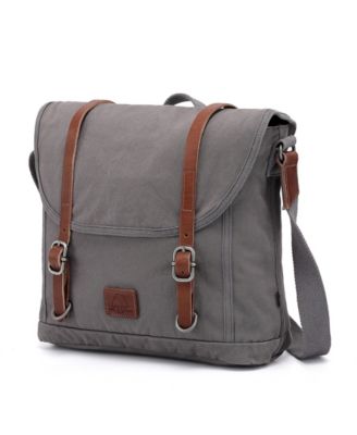 Forest Canvas Messenger Bag