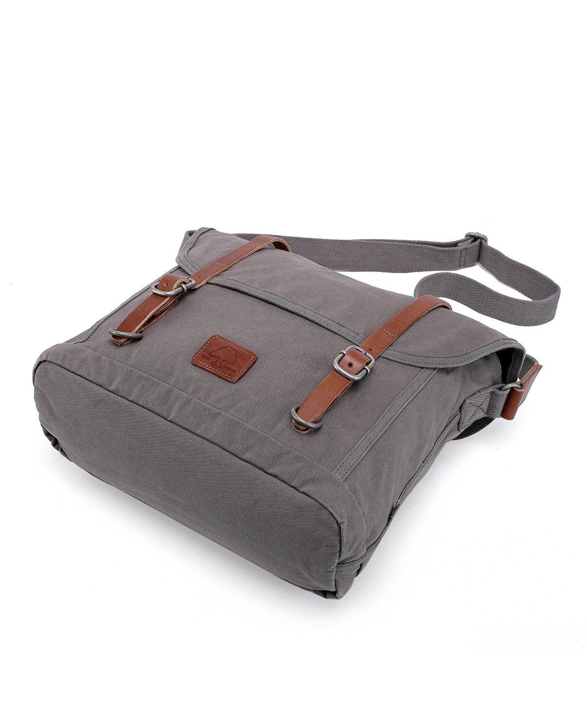 Tsd Brand Forest Canvas Messenger Bag