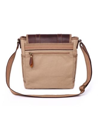 Turtle Ridge 4-Pocket Canvas Crossbody Bag