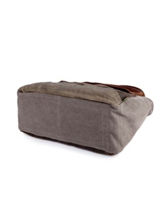 Tapa Canvas Satchel Bag