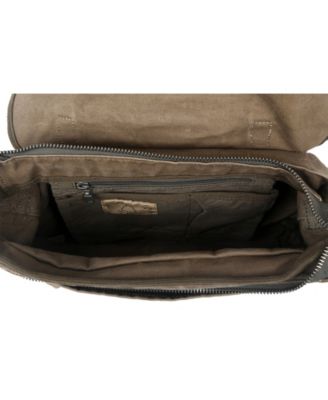 Forest Canvas Messenger Bag