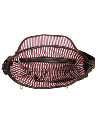 Dolphin Canvas Messenger Bag