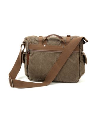 Silver Road Canvas Messenger Bag