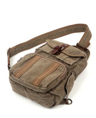 Sunset Cove Canvas Sling Bag